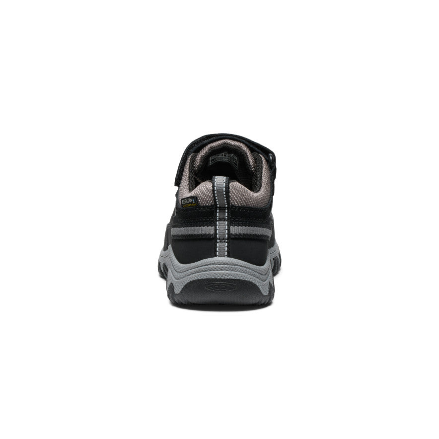 Little Kids' Targhee IV Waterproof Hiking Shoe Black/Steel Grey