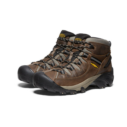 Men's Targhee II Waterproof Mid Wide Shitake/Brindle