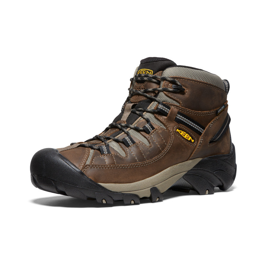 Men's Targhee II Waterproof Mid Wide Shitake/Brindle