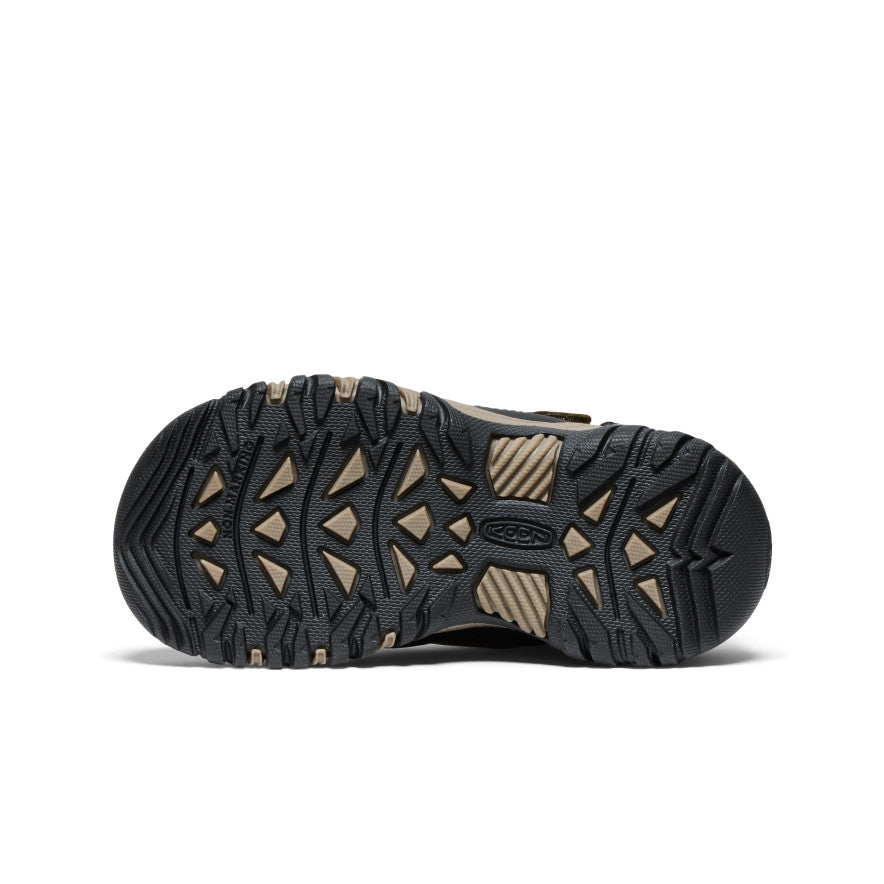 Little Kids' Targhee IV Waterproof Hiking Shoe Dark Olive/Gold Flame