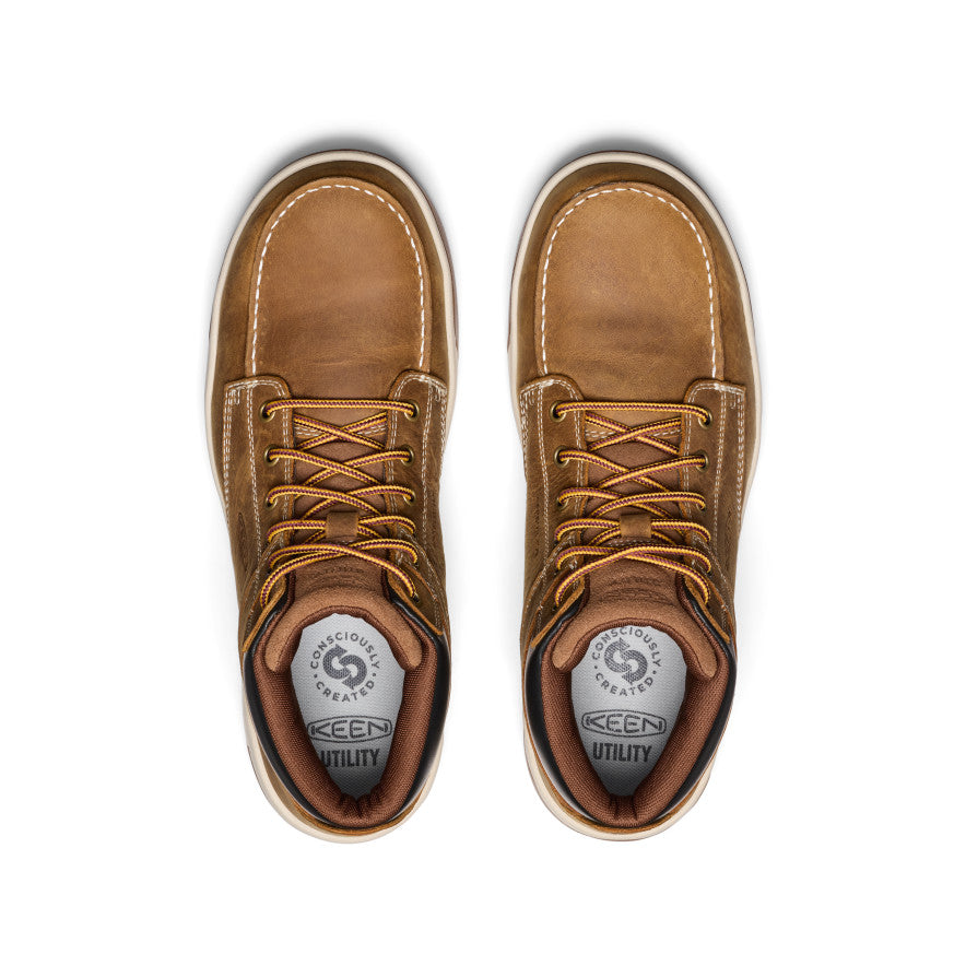 Men's Gibson Waterproof Work Boot (Carbon Toe) Belgian/Gum