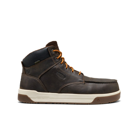 Men's Gibson Waterproof Work Boot (Carbon Toe) Cascade Brown/Gum