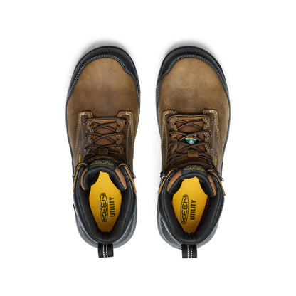 Men's CSA Evanston 6" Waterproof Boot (Carbon Toe) Bison/Black
