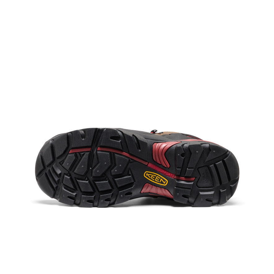 Men's Pittsburgh Energy 6" Waterproof Boot (Carbon Toe) Bison/Black