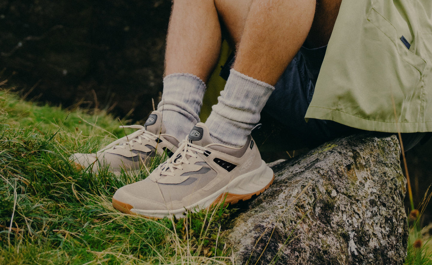 Men's Hightrail Waterproof Hiking Shoe Safari/Roasted Pecan