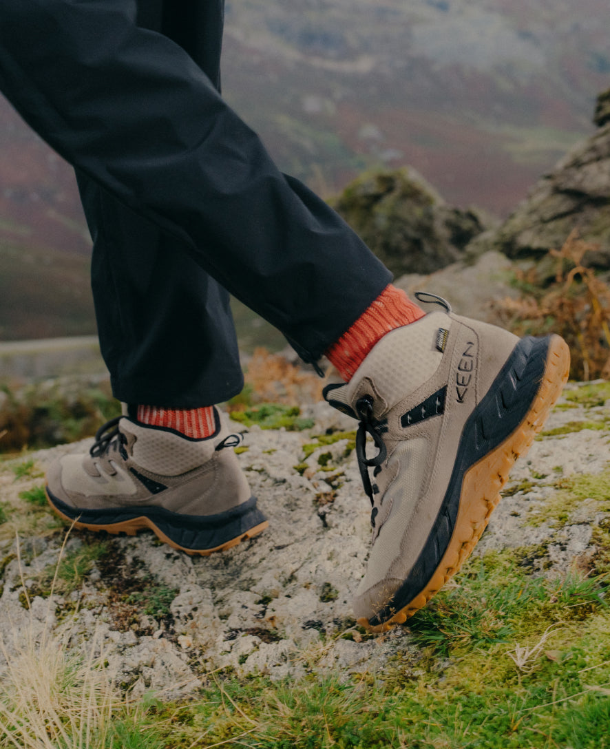 Men's Hightrail Waterproof Hiking Boot Safari/Steel Grey