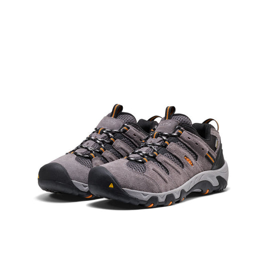 Men's Headout Waterproof Hiking Shoe Steel Grey/Orange Pepper