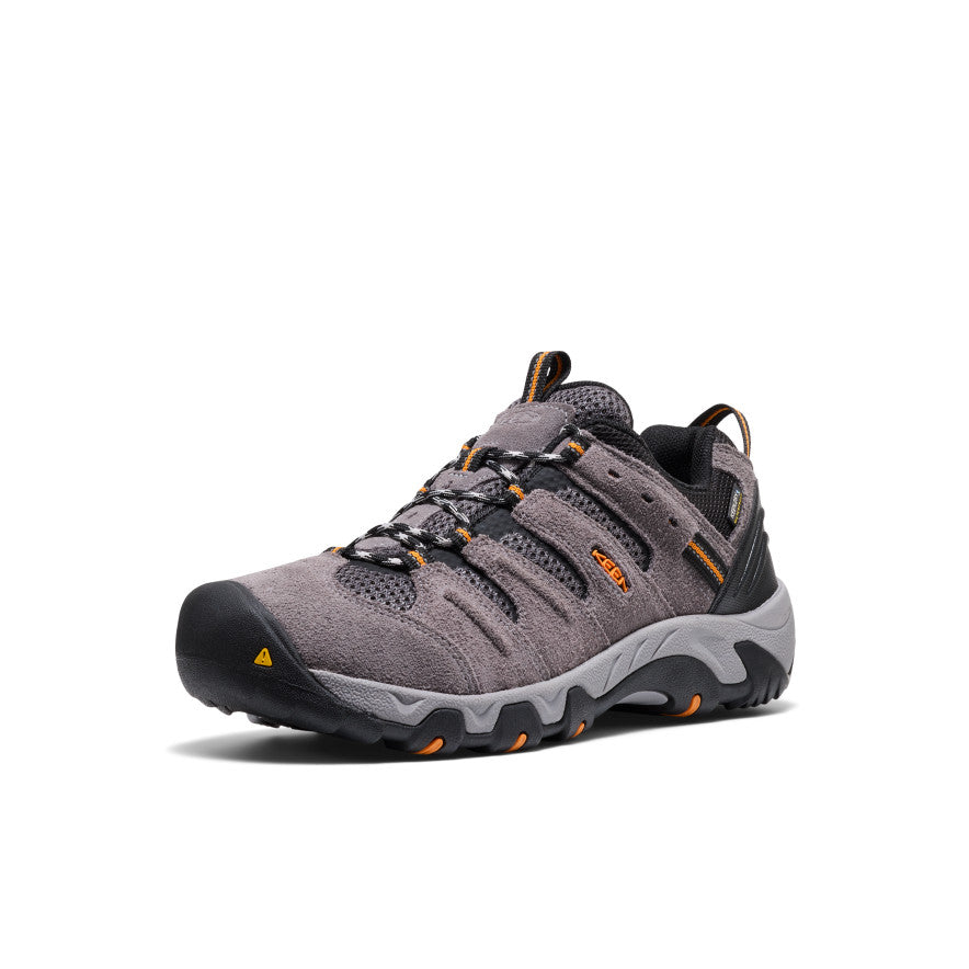 Men's Headout Waterproof Hiking Shoe Steel Grey/Orange Pepper