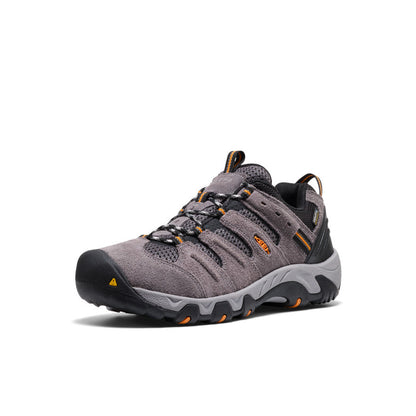 Men's Headout Waterproof Hiking Shoe Steel Grey/Orange Pepper