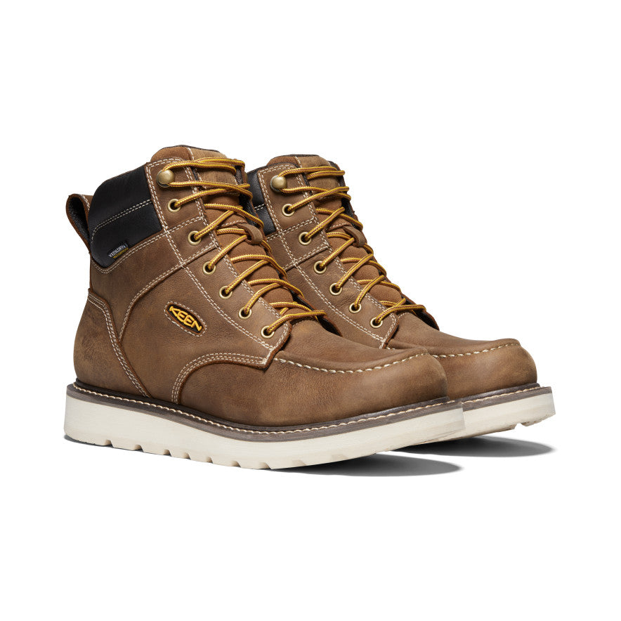 Men's Cincinnati 6" Waterproof Boot (Soft Toe) Belgian/Sandshell