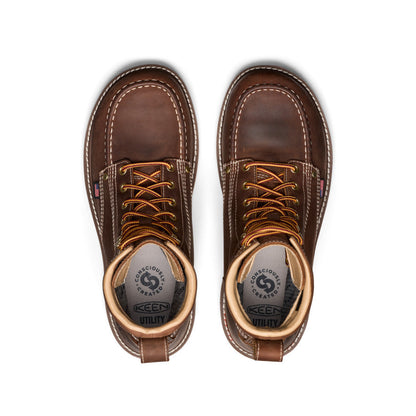 Men's Liberty 8" Waterproof Boot (Carbon Toe) Chestnut/Gum