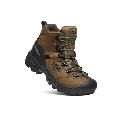 Men's Pittsburgh Energy 6" Waterproof Boot (Soft Toe) Cascade Brown/Greener Pastures
