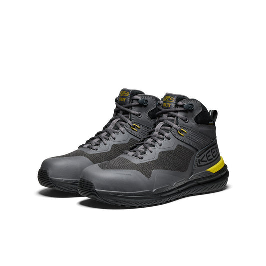 Men's Synchro Waterproof Work Boot (Carbon Toe) Magnet/Black