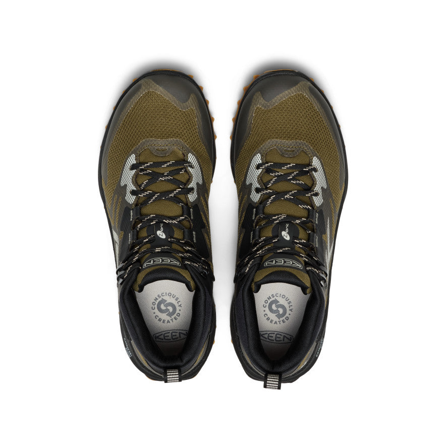 Men's Zionic NXT Waterproof Hiking Boot Dark Olive/Black