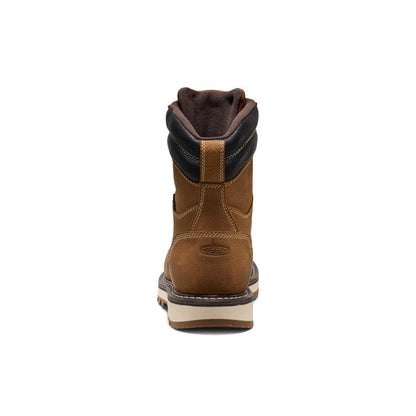 Men's Cincinnati 8" Waterproof 90° Heel Boot (Carbon Toe) Belgian/Sandshell