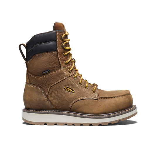 Men's Cincinnati 8" Waterproof Boot (Carbon Toe) Belgian/Sandshell