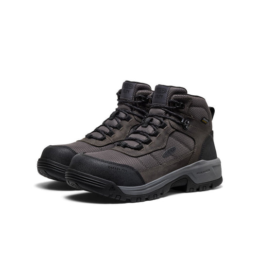 Men's Skokie Waterproof Work Boot (Carbon Toe) Magnet/Black