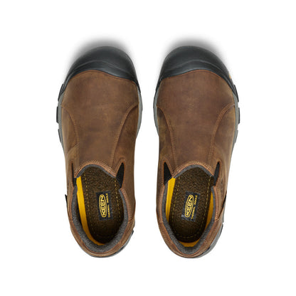 Men's Brixen Waterproof Shoe Wide Slate Black/Madder Brown