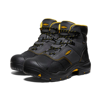 Men's Logandale Waterproof Boot (Steel Toe) Raven/Black