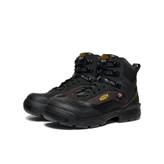 Men's Stronglite Waterproof Boot (Carbon Toe) Black/Black