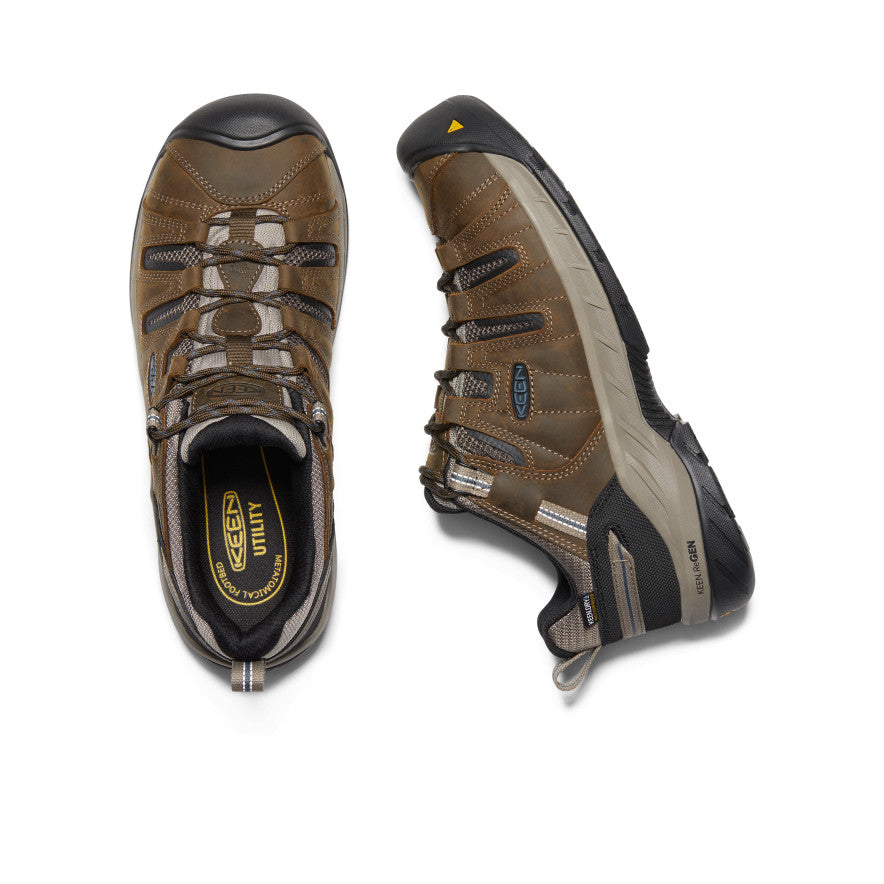 Men's Flint II Waterproof (Steel Toe) Cascade Brown/Orion Blue