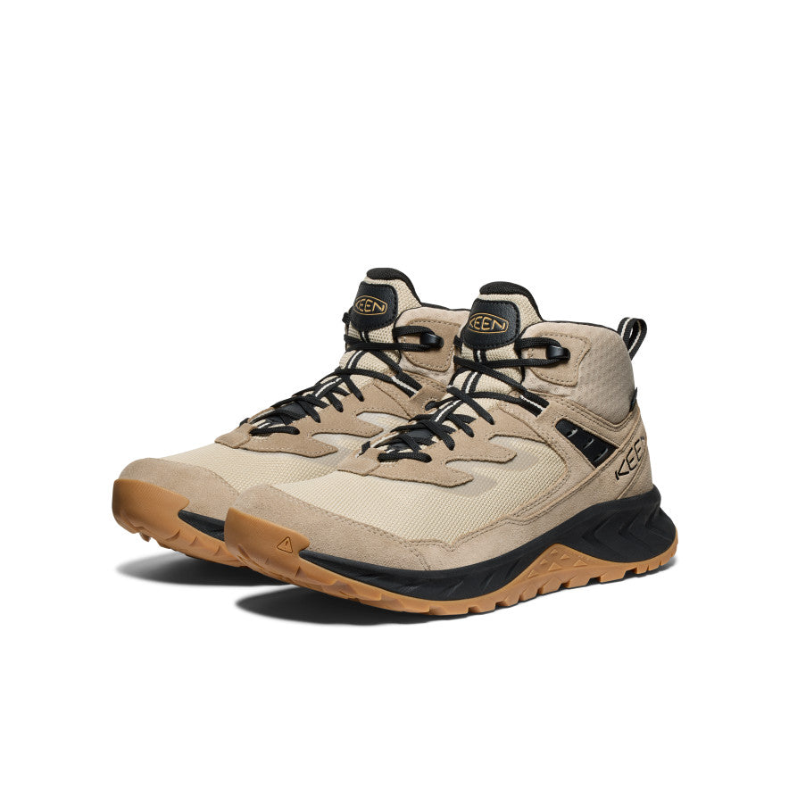 Men's Hightrail Waterproof Wide Hiking Boot Brindle/Oak Buff