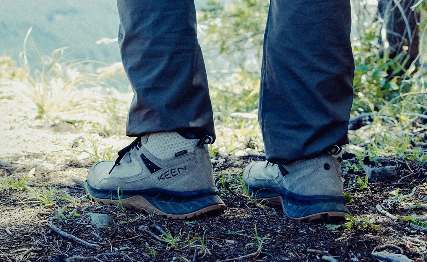 Men's Hightrail Waterproof Wide Hiking Boot Brindle/Oak Buff