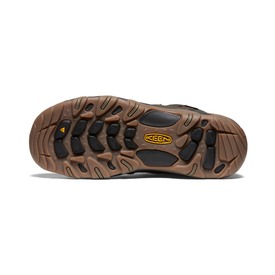 Men's Headout Waterproof Hiking Boot Black Olive/Fossil Orange