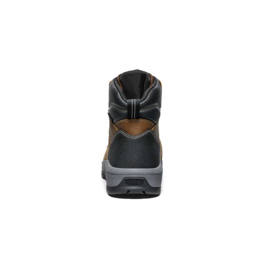 Men's Evanston 6" Waterproof Boot INT MET (Carbon Toe) Bison/Black