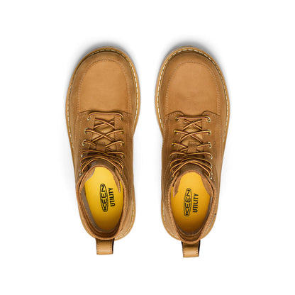 Men's San Jose 6" Waterproof 90° Heel Boot (Soft Toe) Bistre/Gum