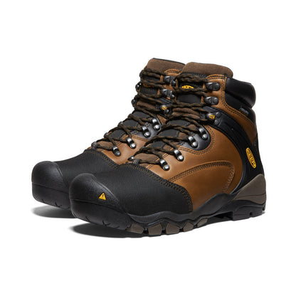 Men's Louisville 6" MET Waterproof Boot (Steel Toe) Slate Black