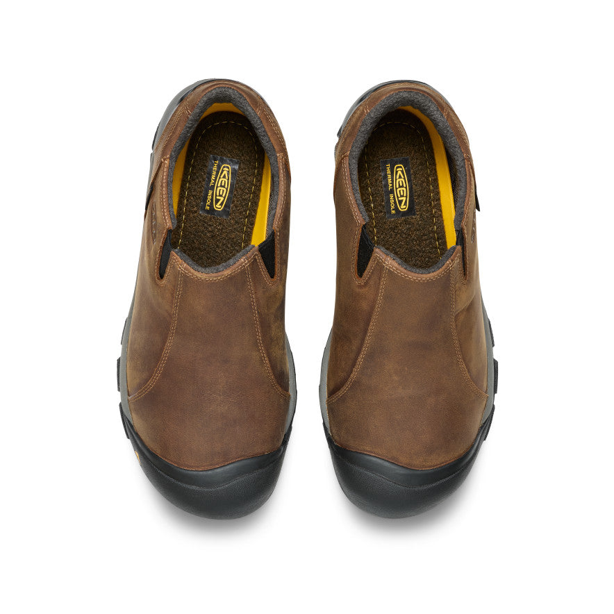Men's Brixen Waterproof Low Slate Black/Madder Brown