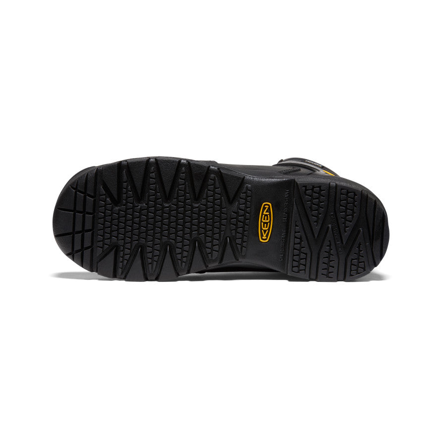 Men's Louisville 6" Waterproof Boot (Steel Toe) Black