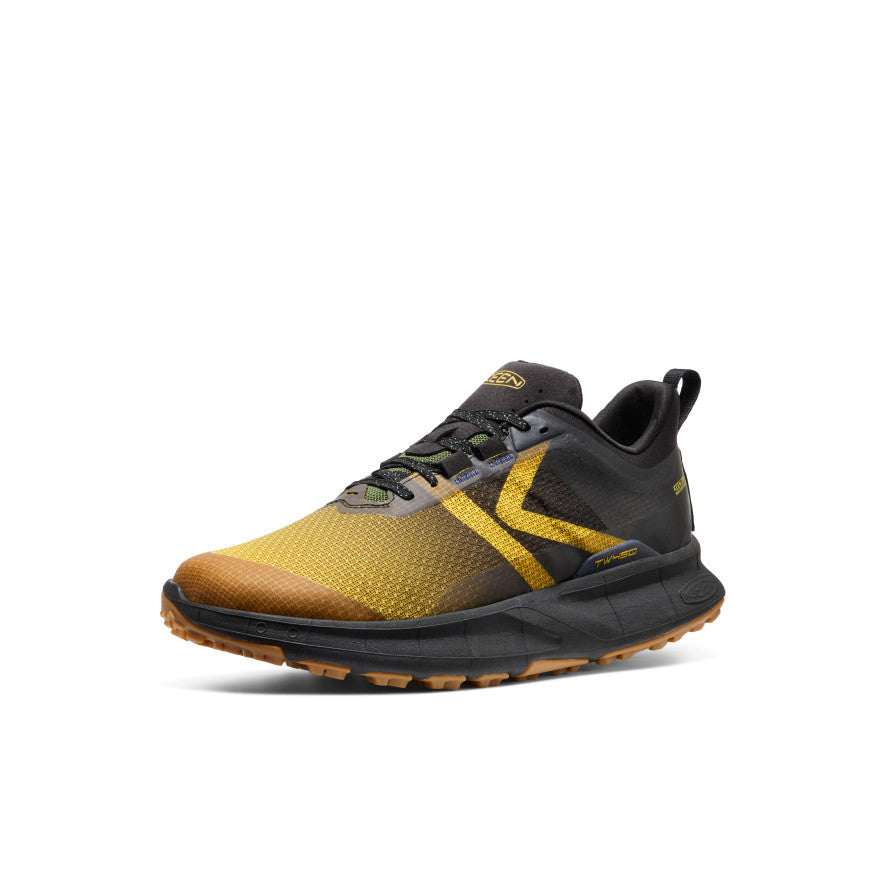 Men's 450 Dirt Waterproof Hiking Shoe Lemon Curry/Black