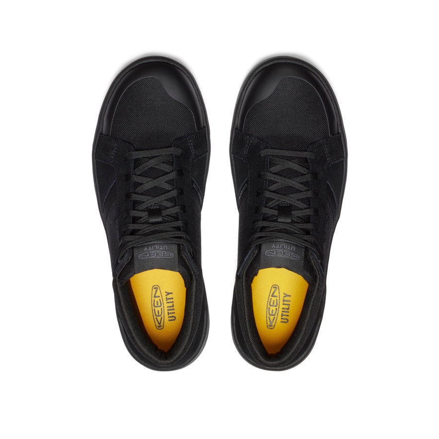 Men's Kenton Mid Work Shoe (Carbon Toe) Black/Gum