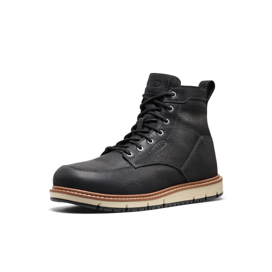 Men's San Jose 6" Boot (Aluminum Toe) Black/Caramel Cafe