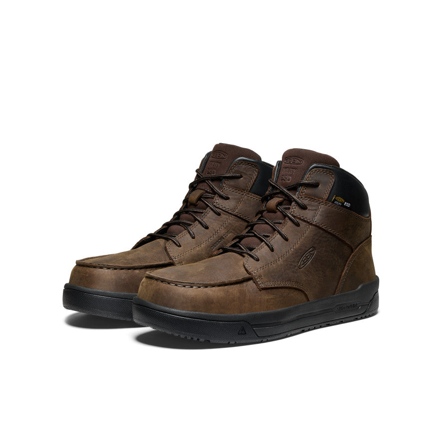 Men's Gibson ESD Boot (Carbon Toe) Cascade Brown/Black