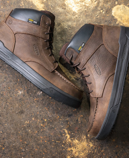 Men's Gibson ESD Boot (Carbon Toe) Cascade Brown/Black