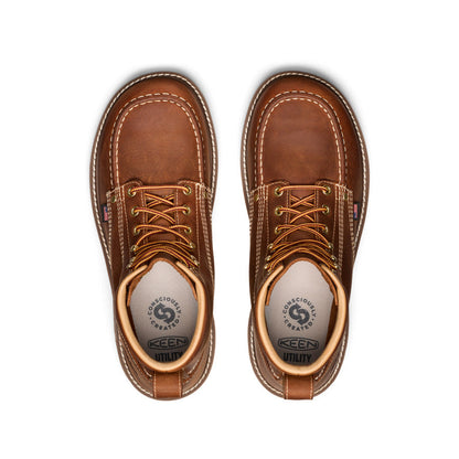 Men's Liberty 6" Boot (Soft Toe) Leather Brown/Birch