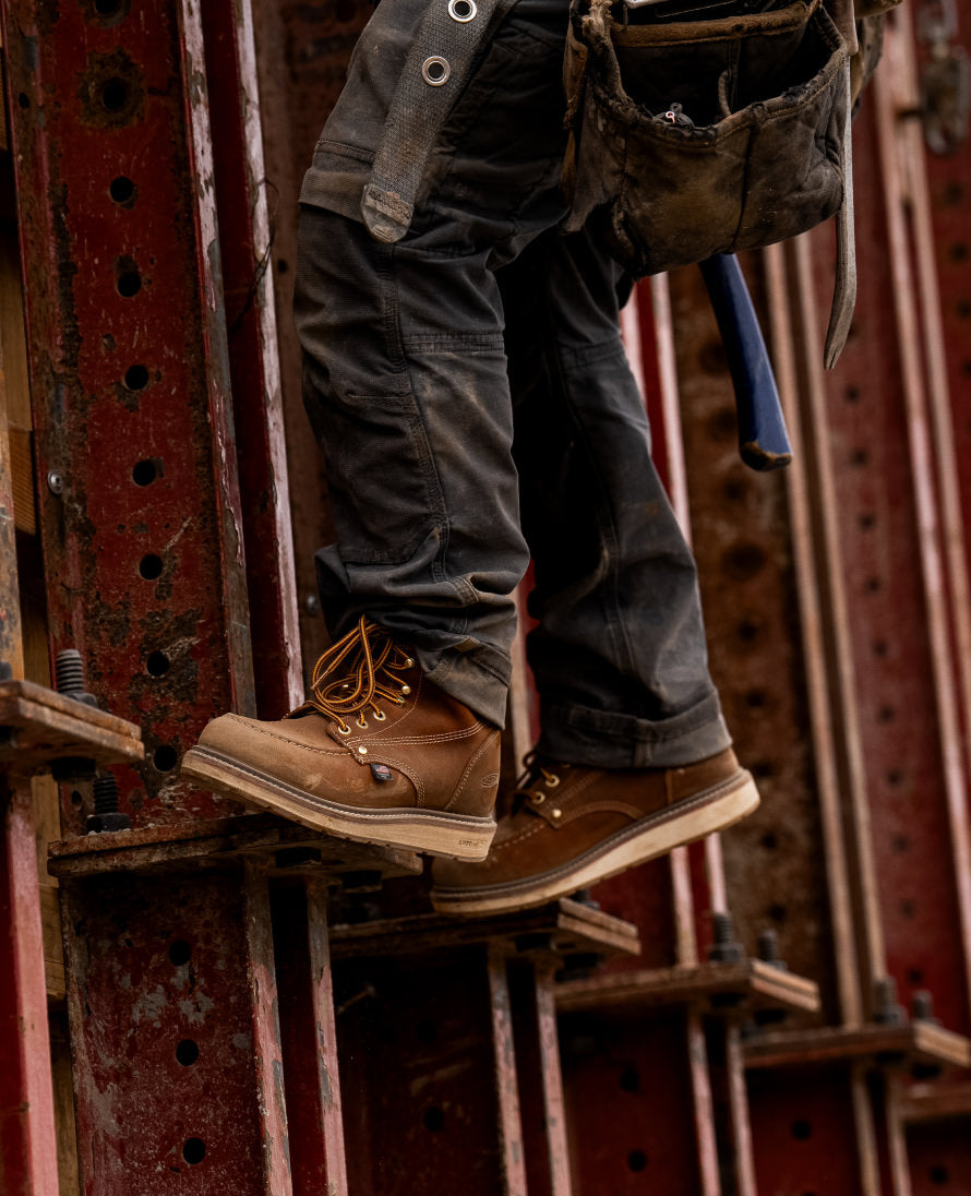 Men's Liberty 6" Boot (Soft Toe) Leather Brown/Birch