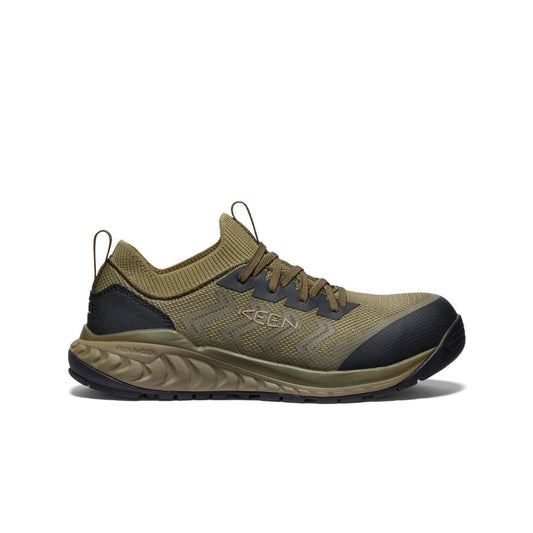 Men's Arvada Shift Work Sneaker (Carbon Toe) Martini Olive/Black