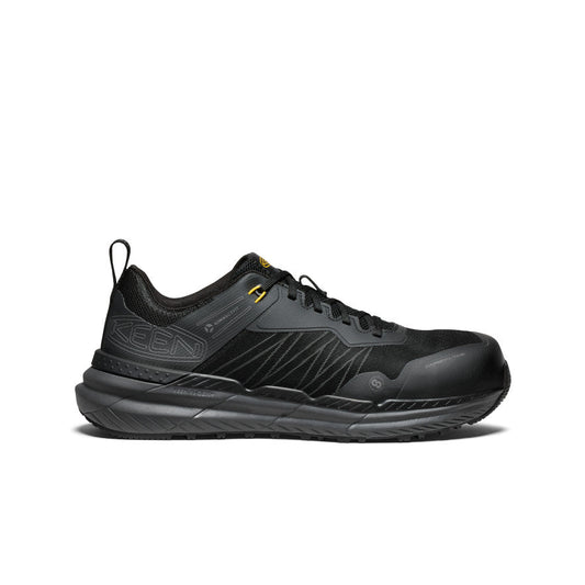 Men's Speedworks Work Sneaker (Carbon Toe) Black/Steel Grey
