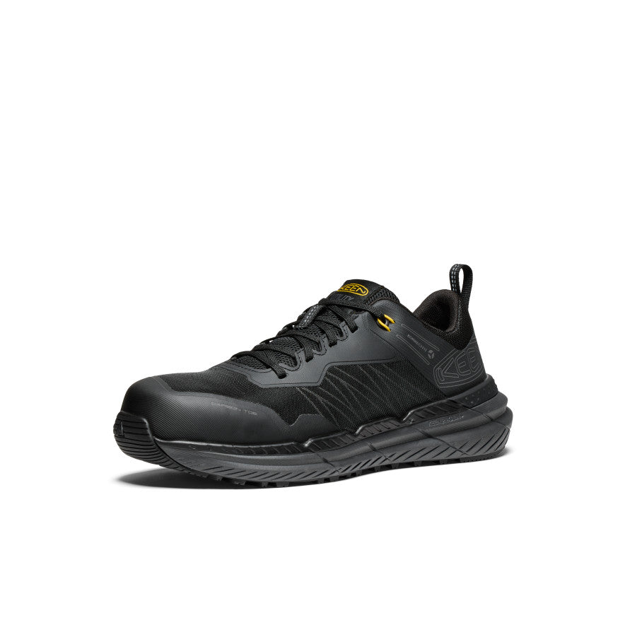 Men's Speedworks Work Sneaker (Carbon Toe) Black/Steel Grey