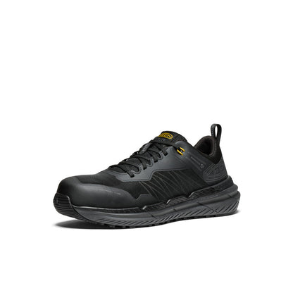 Men's Speedworks Work Sneaker (Carbon Toe) Black/Steel Grey
