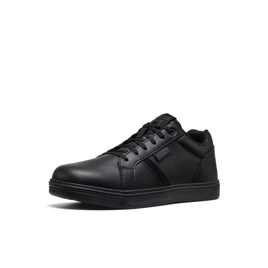 Men's Kenton WTX Work Shoe (Soft Toe) Black/Black