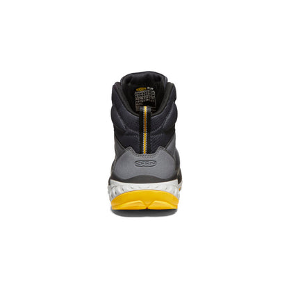 Men's Arvada Mid Work Sneaker (Carbon Toe) Black/Keen Yellow