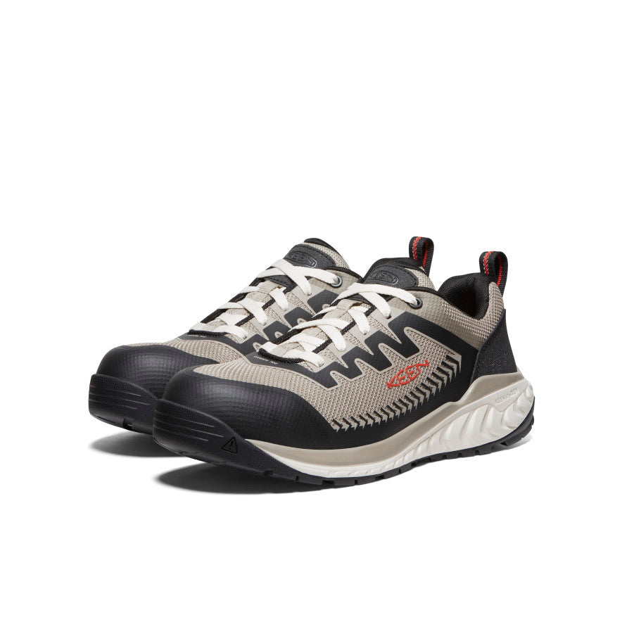 Men's Arvada Work Sneaker (Carbon Toe) Plaza Taupe/Black