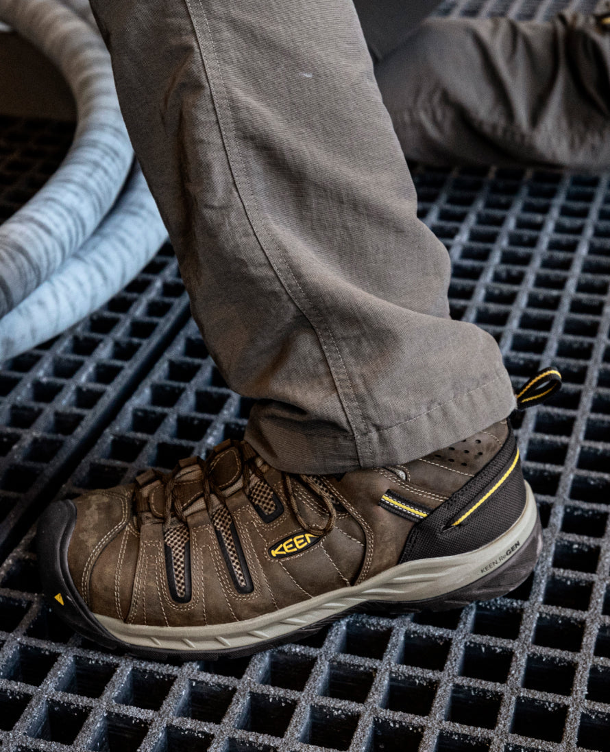 Men's Flint II Boot (Steel Toe) Cascade Brown/Golden Rod