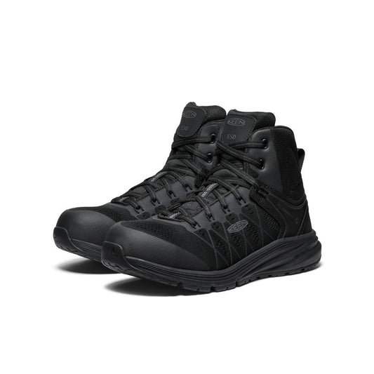 Men's Vista Energy Mid ESD (Carbon Toe) Black/Black
