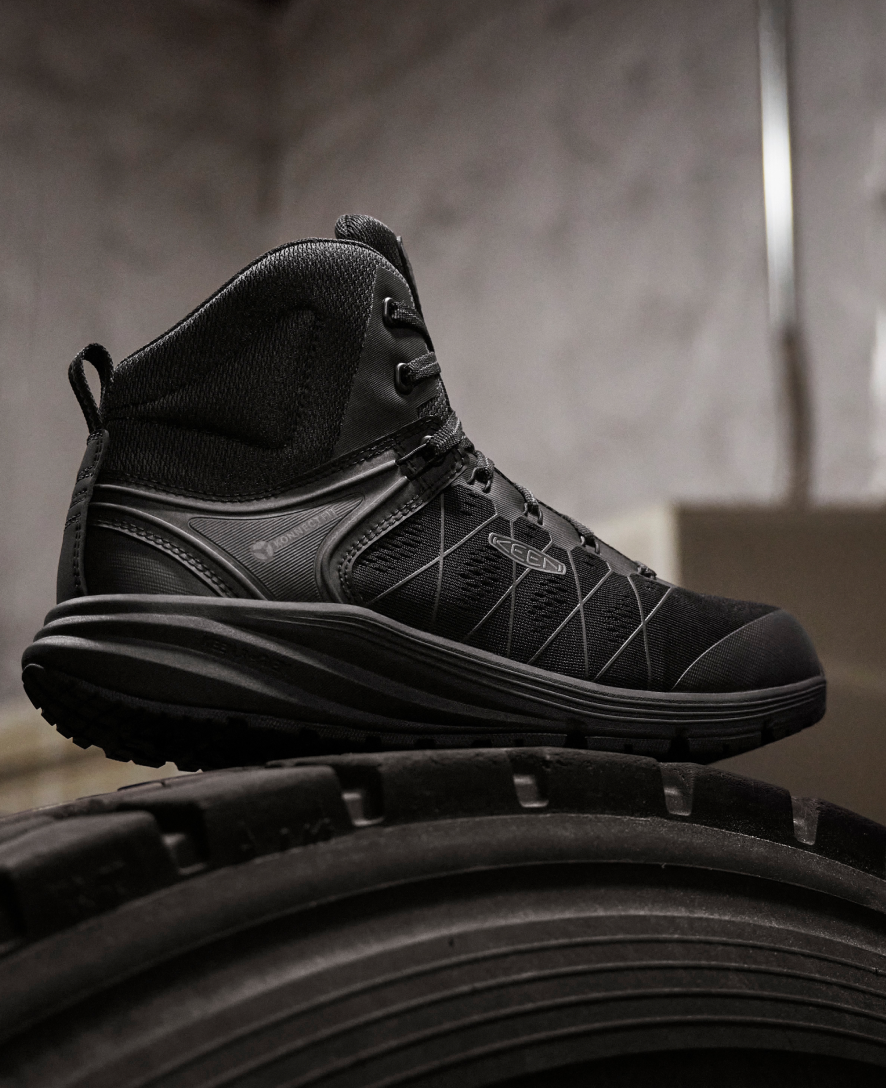Men's Vista Energy Mid INT MET (Carbon Toe) Black/Raven